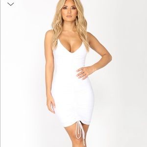 Fashion Nova Shanghai Ruched Dress